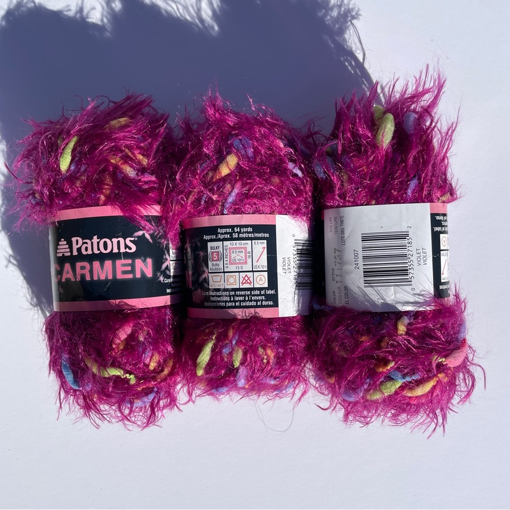 Patons Carmen Yarn - Violet